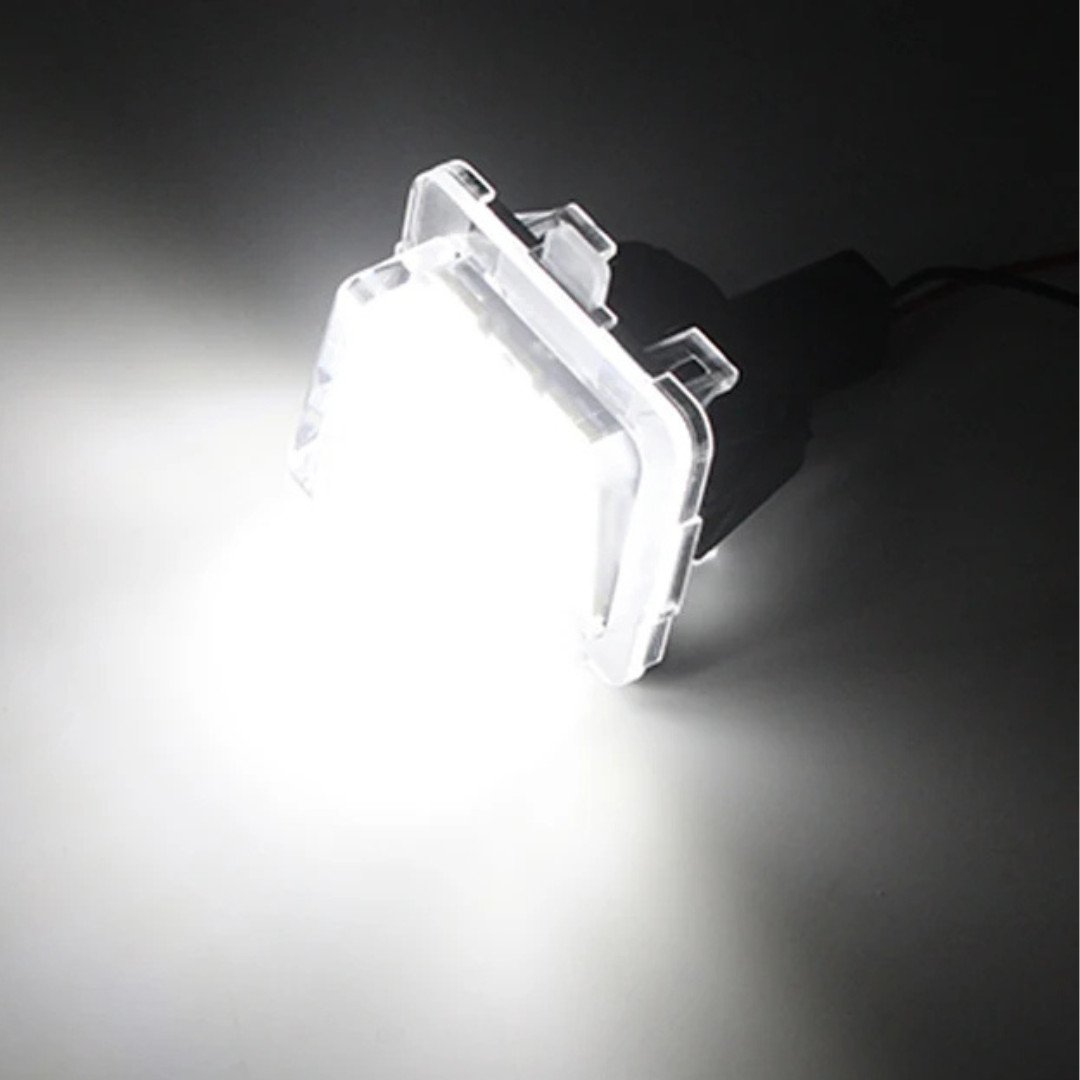Mercedes E Class W212 Number Plate Lights Set LED Ultra Bright White 2009-2012, photo 2