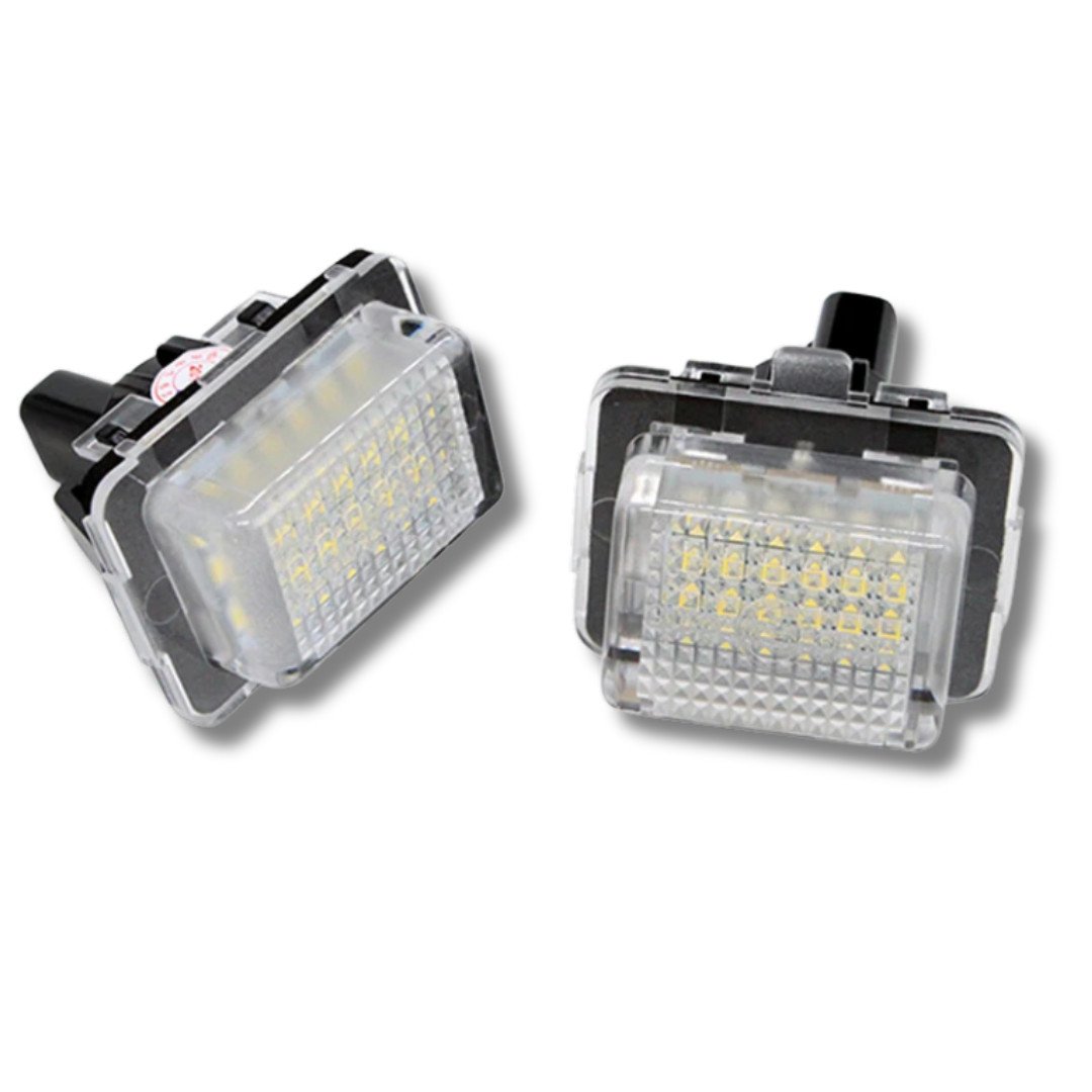 Mercedes E Class W212 Number Plate Lights Set LED Ultra Bright White 2009-2012, photo 3