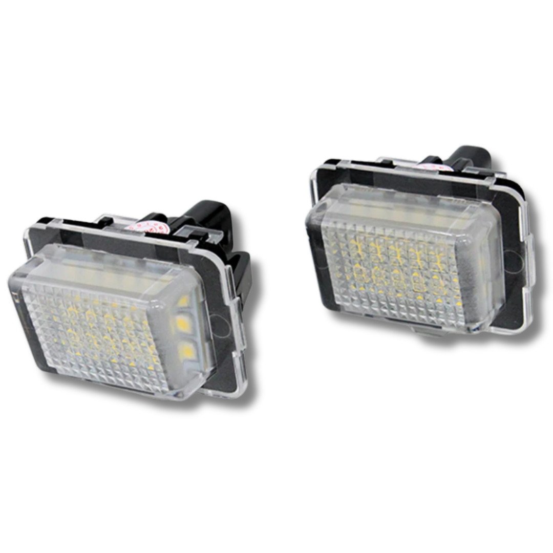 Mercedes E Class W212 Number Plate Lights Set LED Ultra Bright White 2009-2012, photo 7