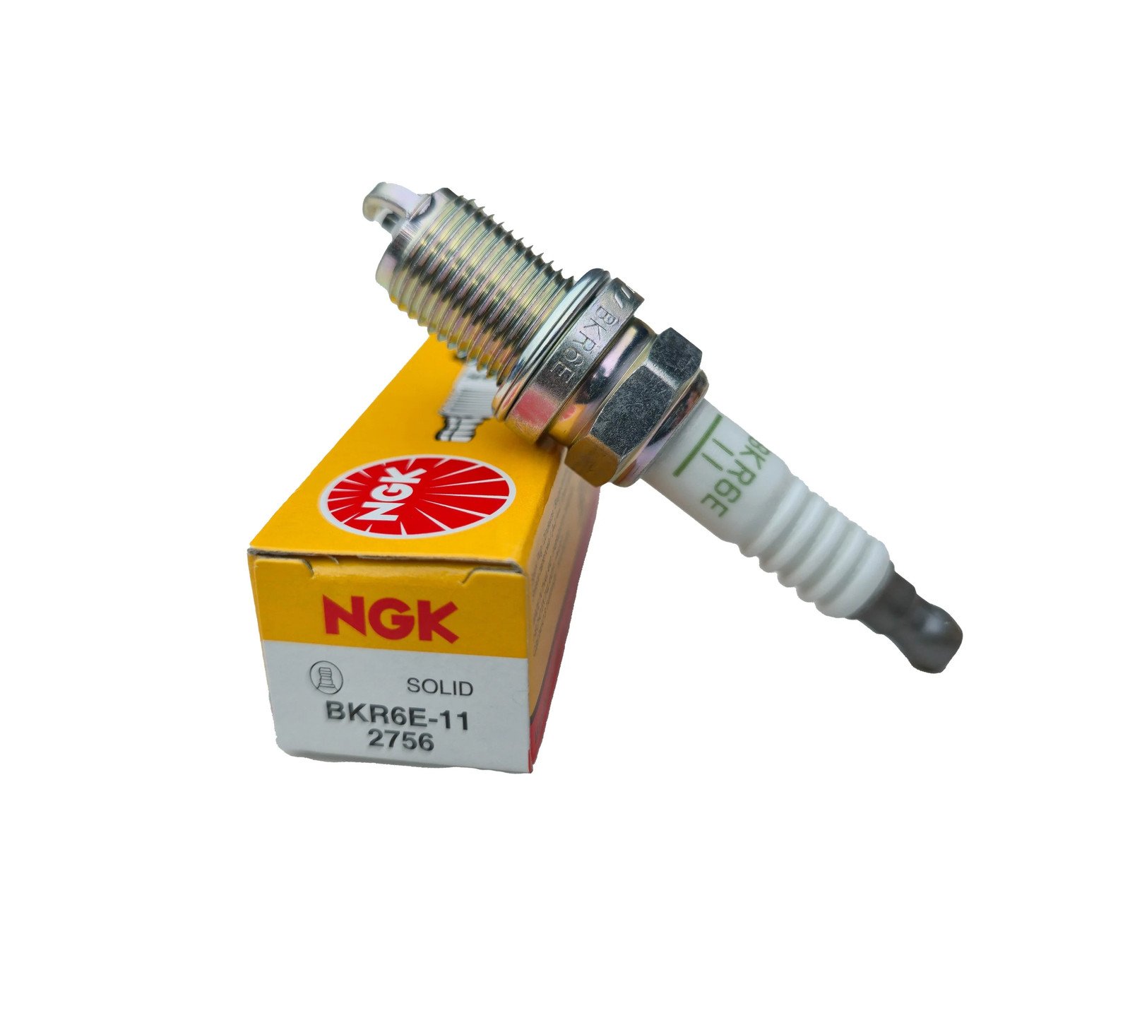 Genuine NGK BKR6E-11 Spark Plugs x8 for Honda Jazz 1.2 1.4 i-DSI – 2002–2009, photo 5