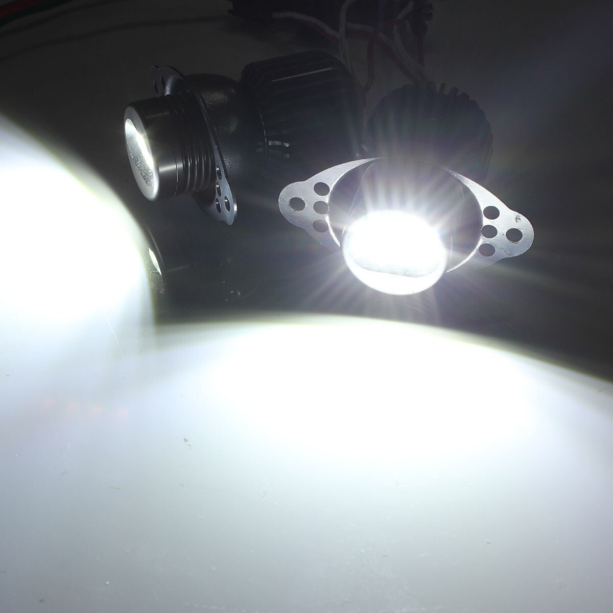 2x 40W LED Angel Eyes Halo Ring Light Bulb For BMW 3 Series E90 E91 LCI No Error, photo 7