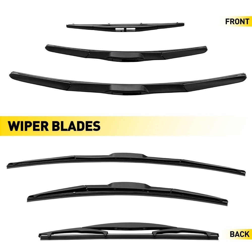 Front/Rear Windscreen 24" 18" 14" Wiper Blades Set for Mazda CX-5 2012-2018, photo 5