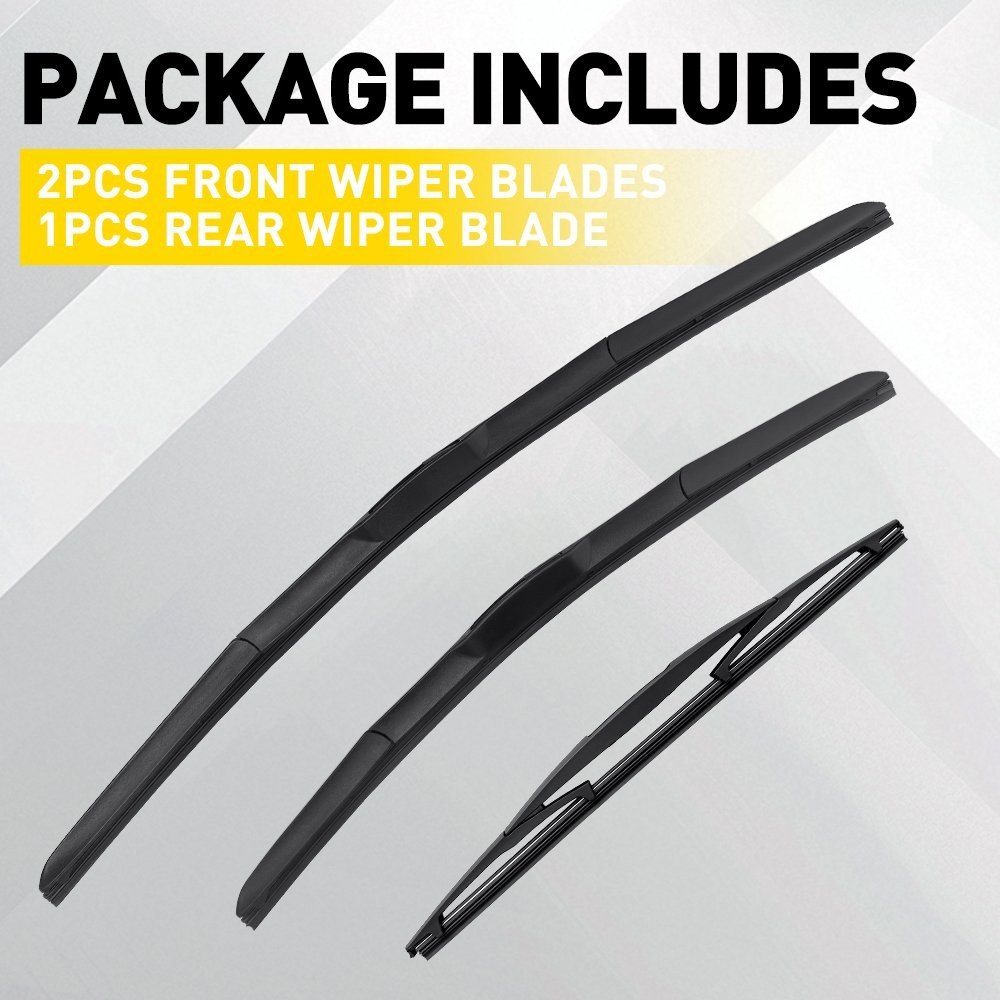 Front/Rear Windscreen 24" 18" 14" Wiper Blades Set for Mazda CX-5 2012-2018, photo 6