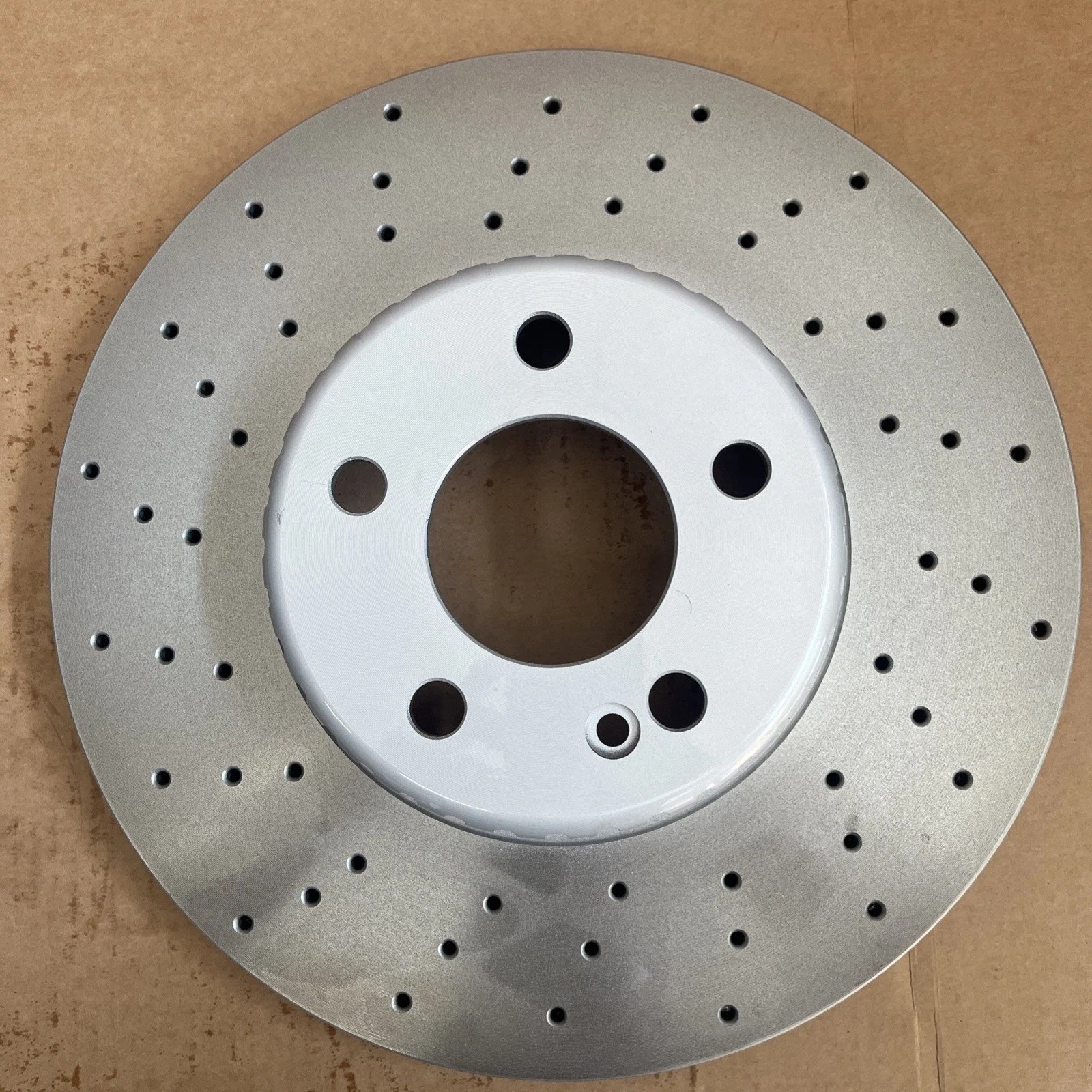 For Mercedes C-Class Front Brake Discs Drilled and Pads and Wire W205 AMG Sport, photo 6