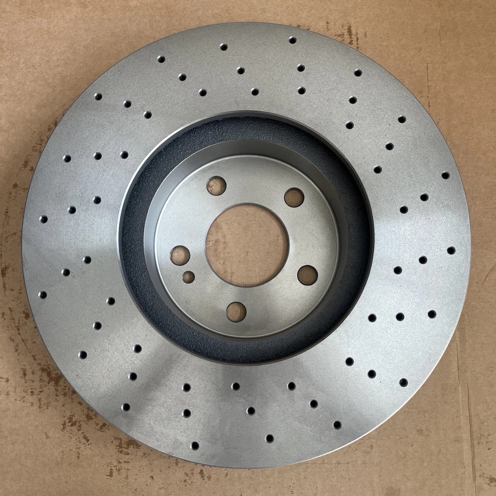 For Mercedes C-Class Front Brake Discs Drilled and Pads and Wire W205 AMG Sport, photo 7
