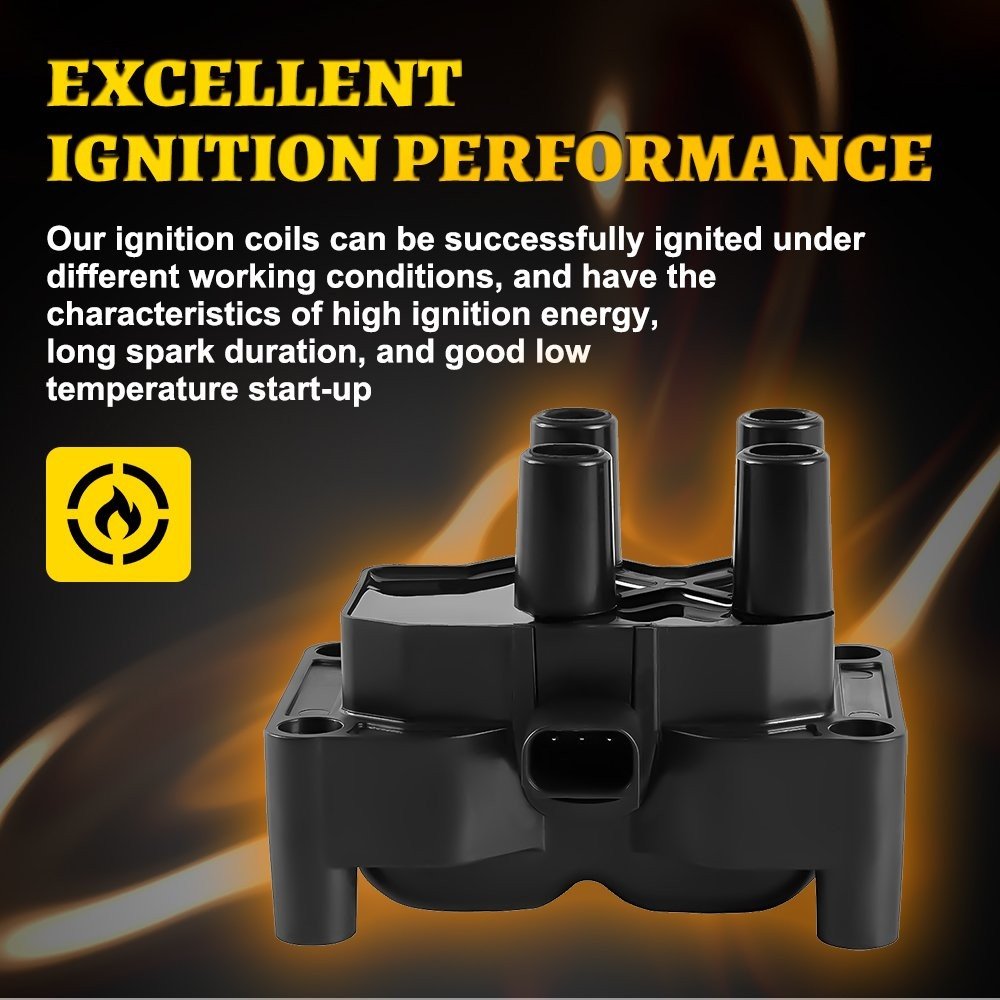 2x Ignition Coil Pack for Ford FOCUS MK2 MK3 Mondeo Mk4 1.4 1.6 2005-15 1459278, photo 8