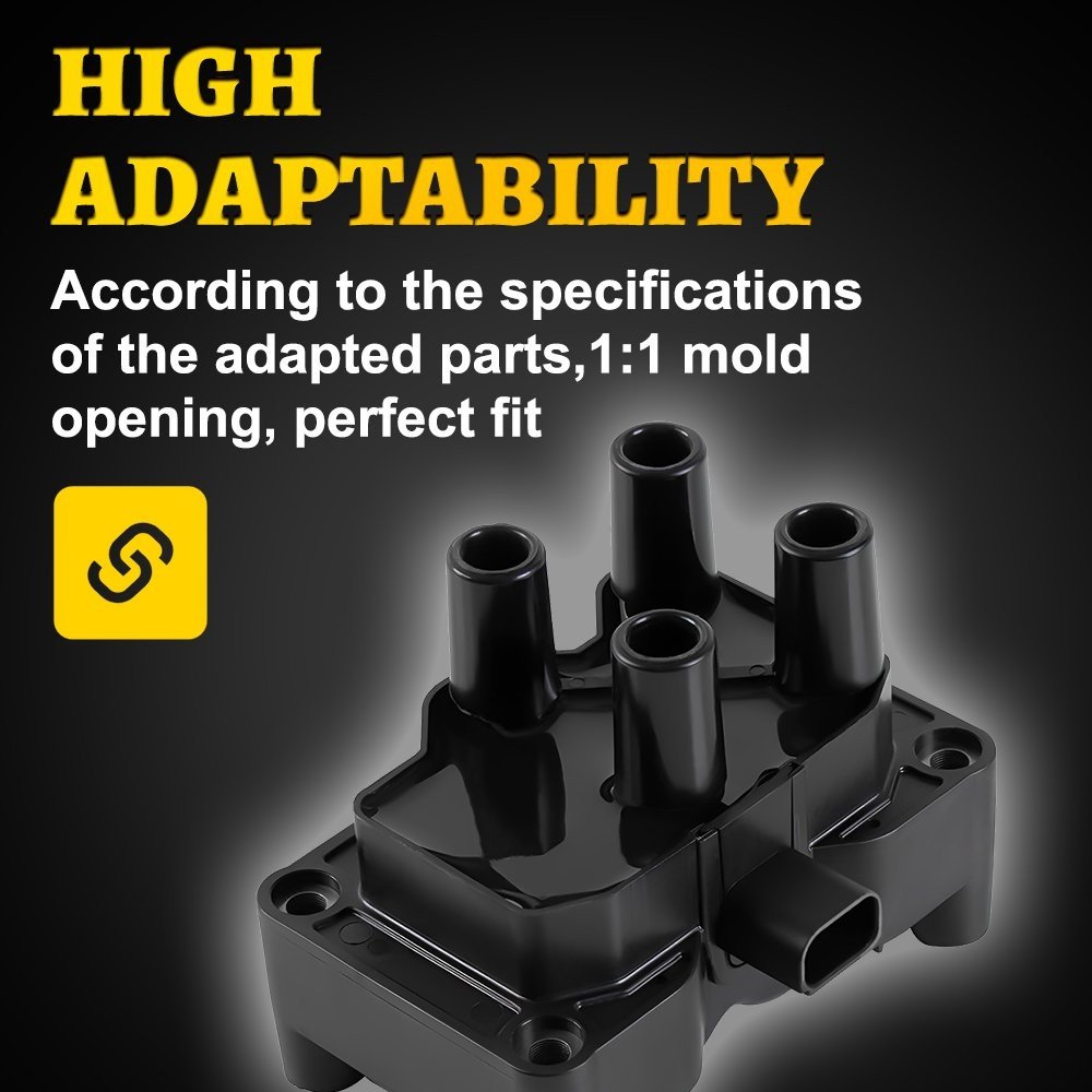 2x Ignition Coil Pack for Ford FOCUS MK2 MK3 Mondeo Mk4 1.4 1.6 2005-15 1459278, photo 9