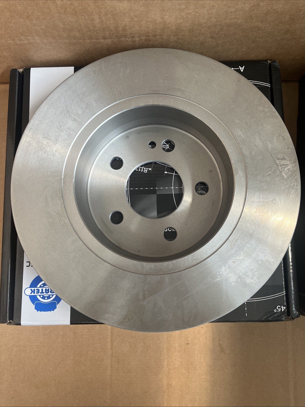 For Mercedes C-Class Rear Brake Discs and Pads and Wire W205 C205 S205 2014 On, photo 4