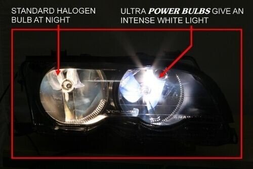 2 x H7 Ultra Power Bright 5000k Xenon Gas White Headlight Bulbs For Mazda 2, photo 6