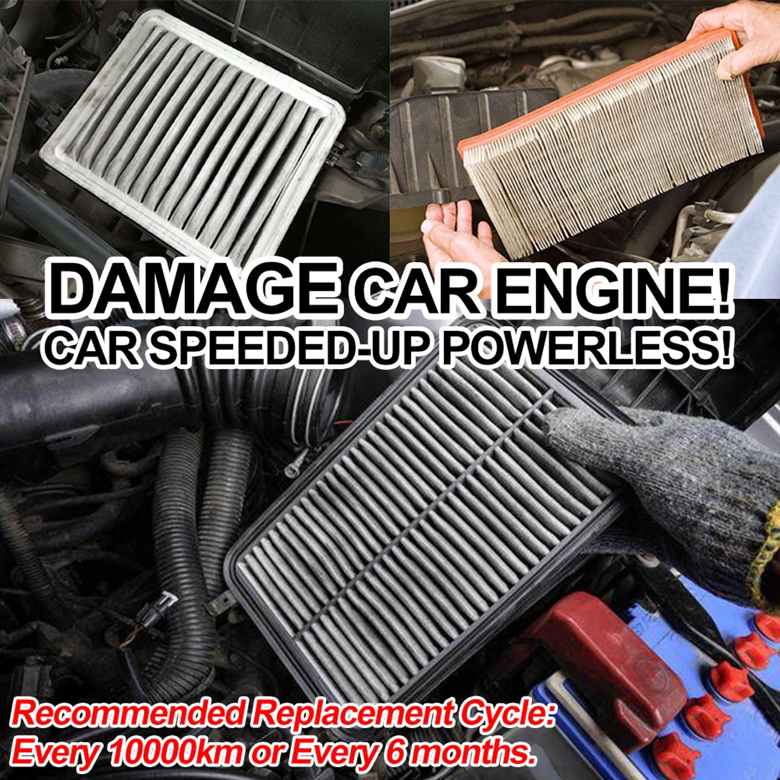 Engine Air Filter 28113-F2000 For Hyundai Elantra i30 Kia XCeed ProCeed 2018 on., photo 5