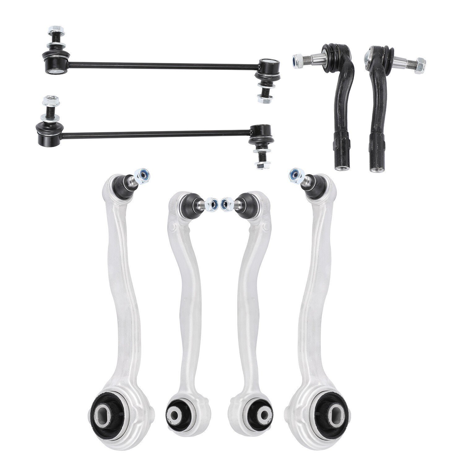 Front Suspension Control Arm Set, Driver & Passenger, for Mercedes C-Class W204, photo 8